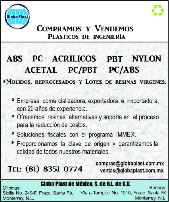 COMPRA - VENTA DE RESINAS PLASTICAS